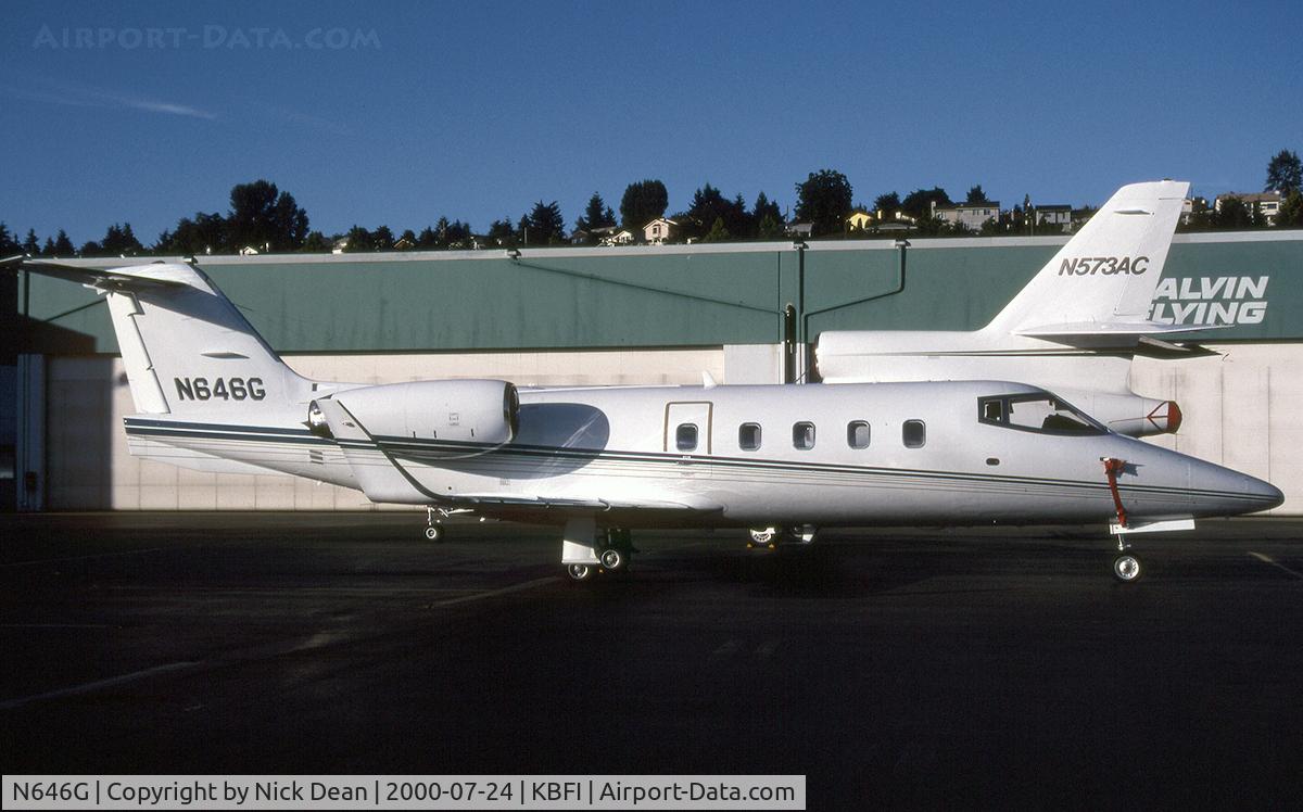 N646G, 1981 Learjet 55 C/N 55-016, KBFI