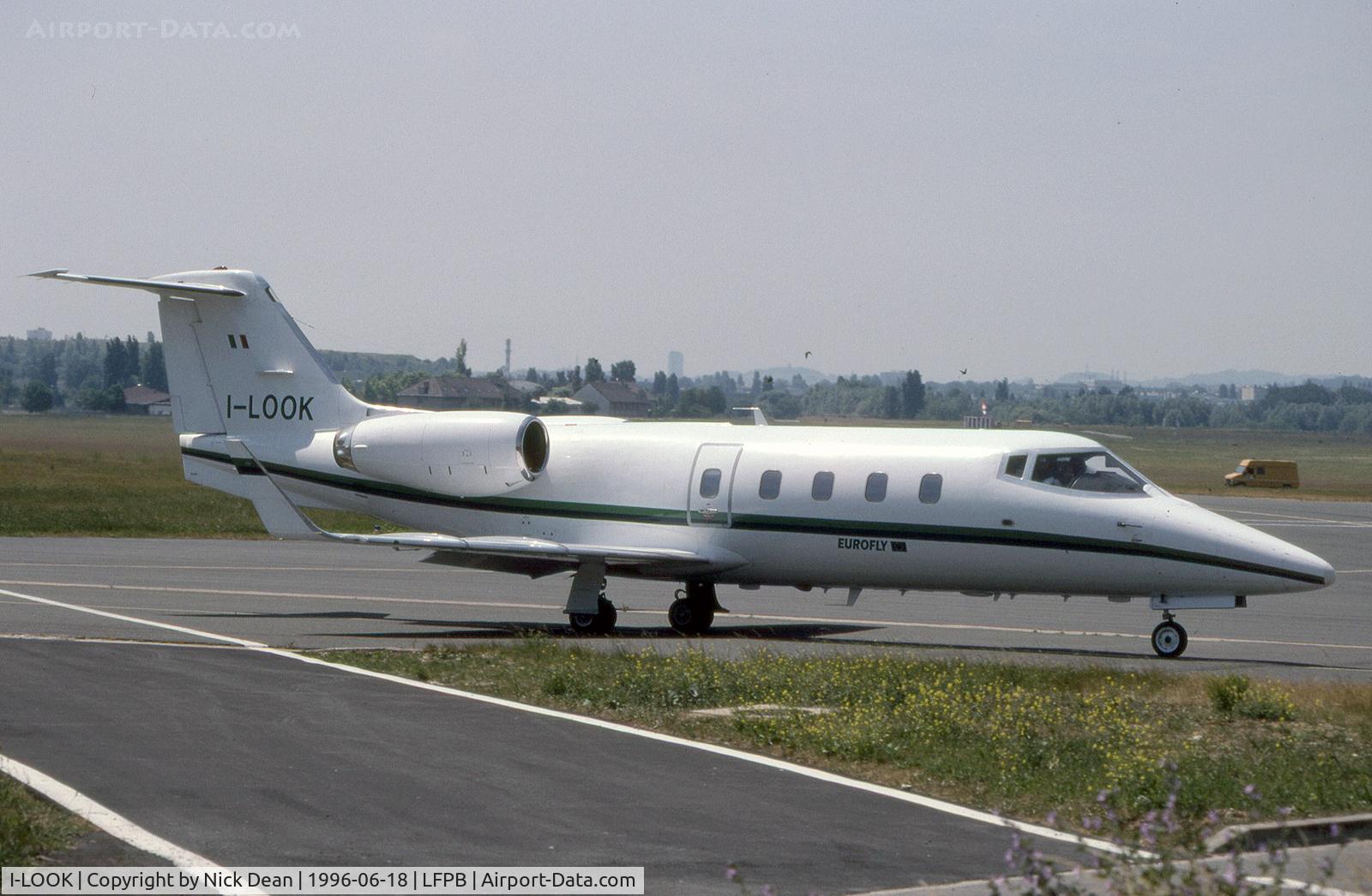 I-LOOK, 1982 Learjet 55 C/N 55-021, LFPB Paris Le Bourget