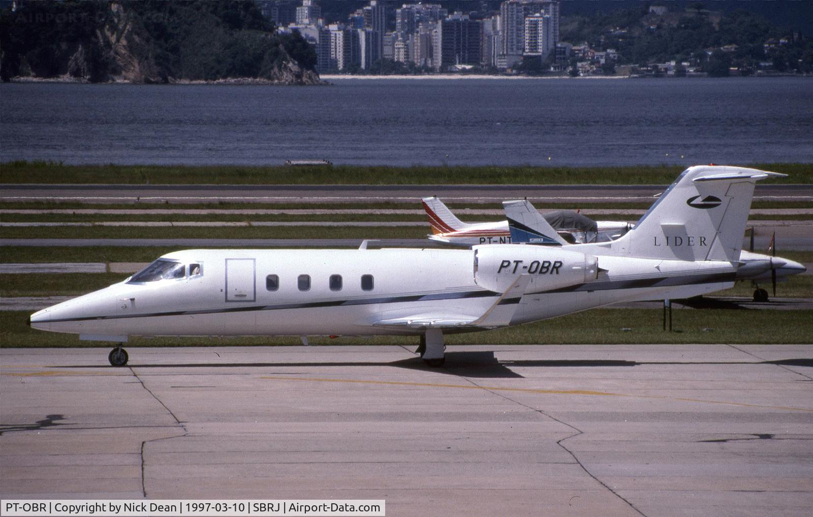 PT-OBR, 1982 Gates Learjet 55 C/N 55-037, SBRJ
