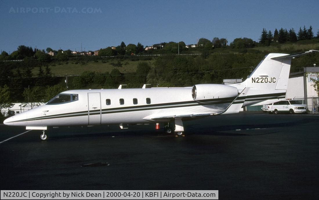 N220JC, 1982 Learjet Inc 55 C/N 55-050, KBFI