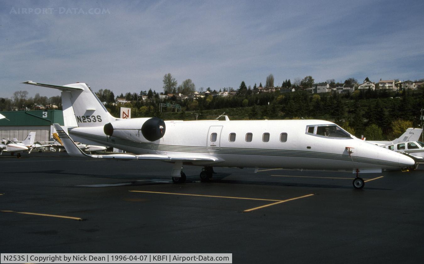 N253S, 1983 Learjet 55 C/N 55-053, KBFI