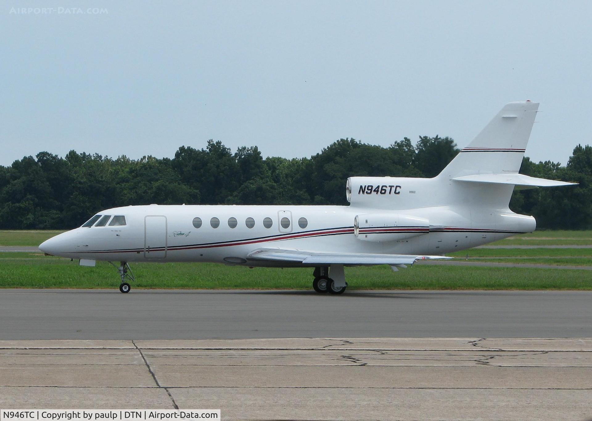 N946TC, 1982 Dassault-Breguet Falcon 50 C/N 94, At Downtown Shreveport.