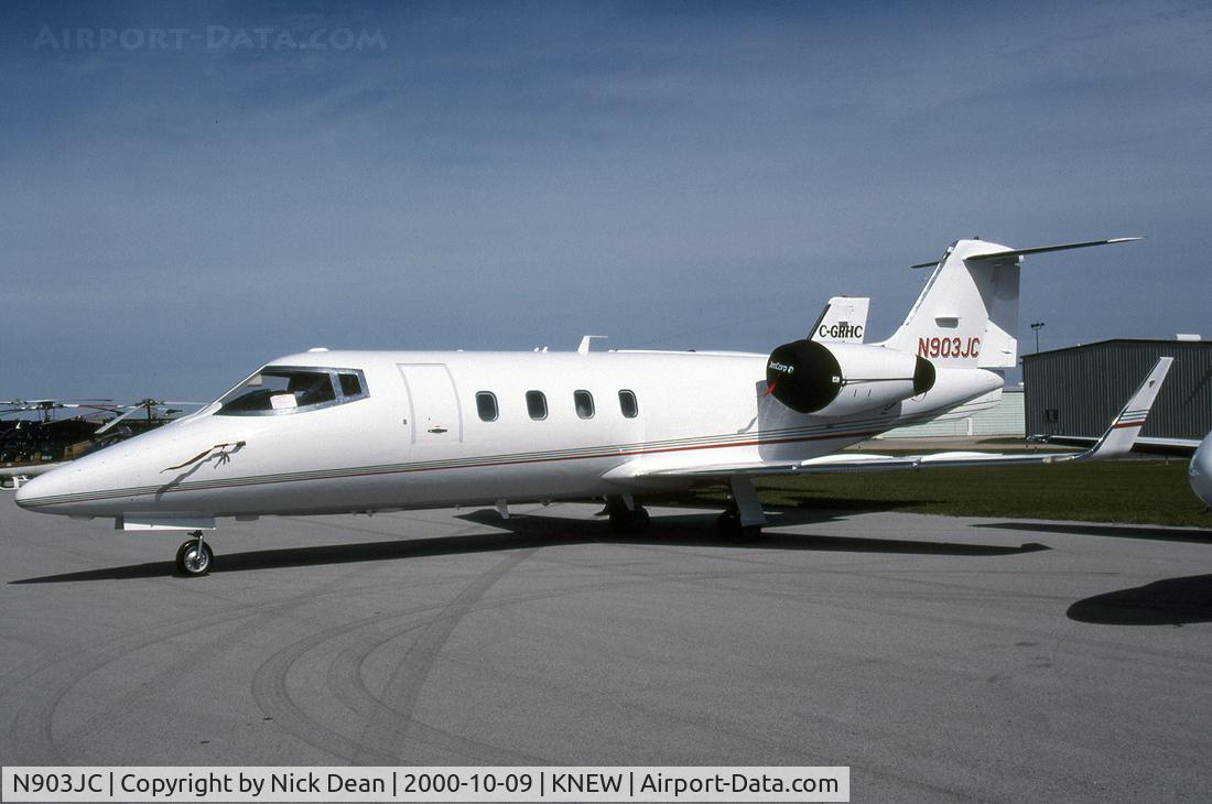 N903JC, 1983 Gates Learjet 55 C/N 081, KNEW