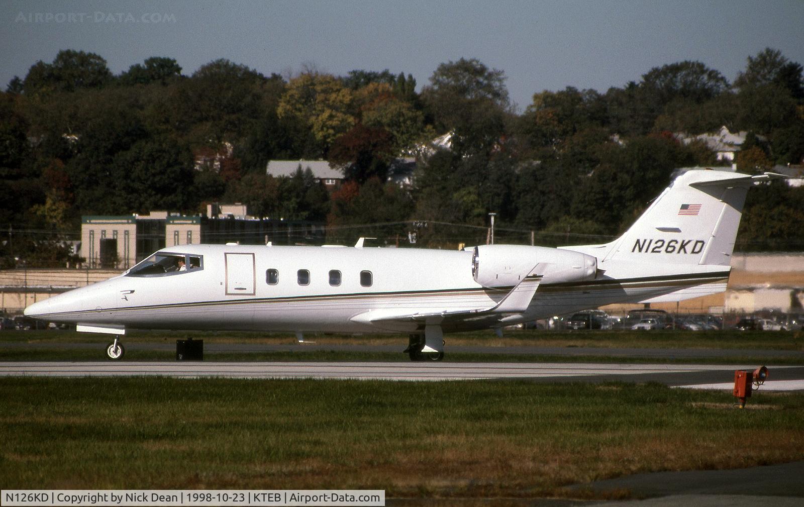 N126KD, 1984 Learjet 60 C/N 55-096, KTEB