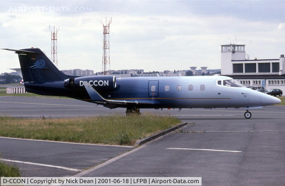 D-CCON, 1984 Learjet 55 C/N 55-098, LFPB Paris Le Bourget