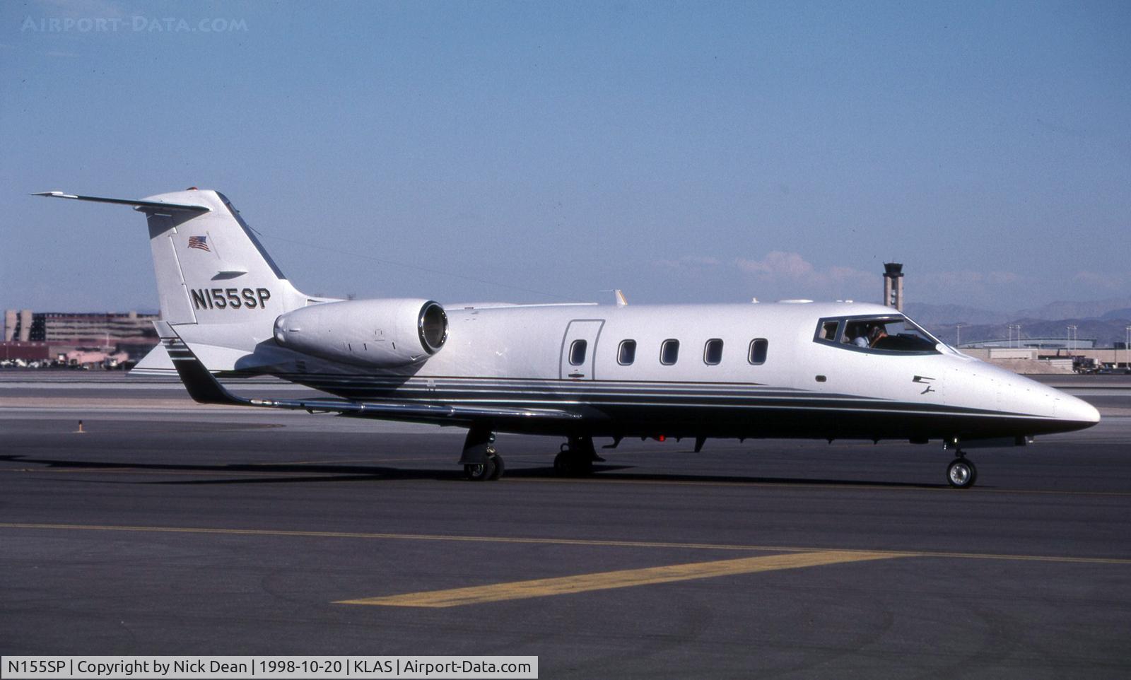 N155SP, 1989 Gates Learjet 55C C/N 55C-137, KLAS