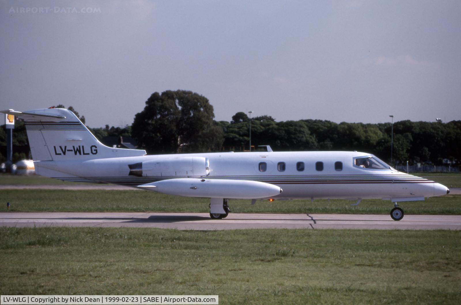 LV-WLG, 1981 Learjet 25D C/N 25D-345, SABE