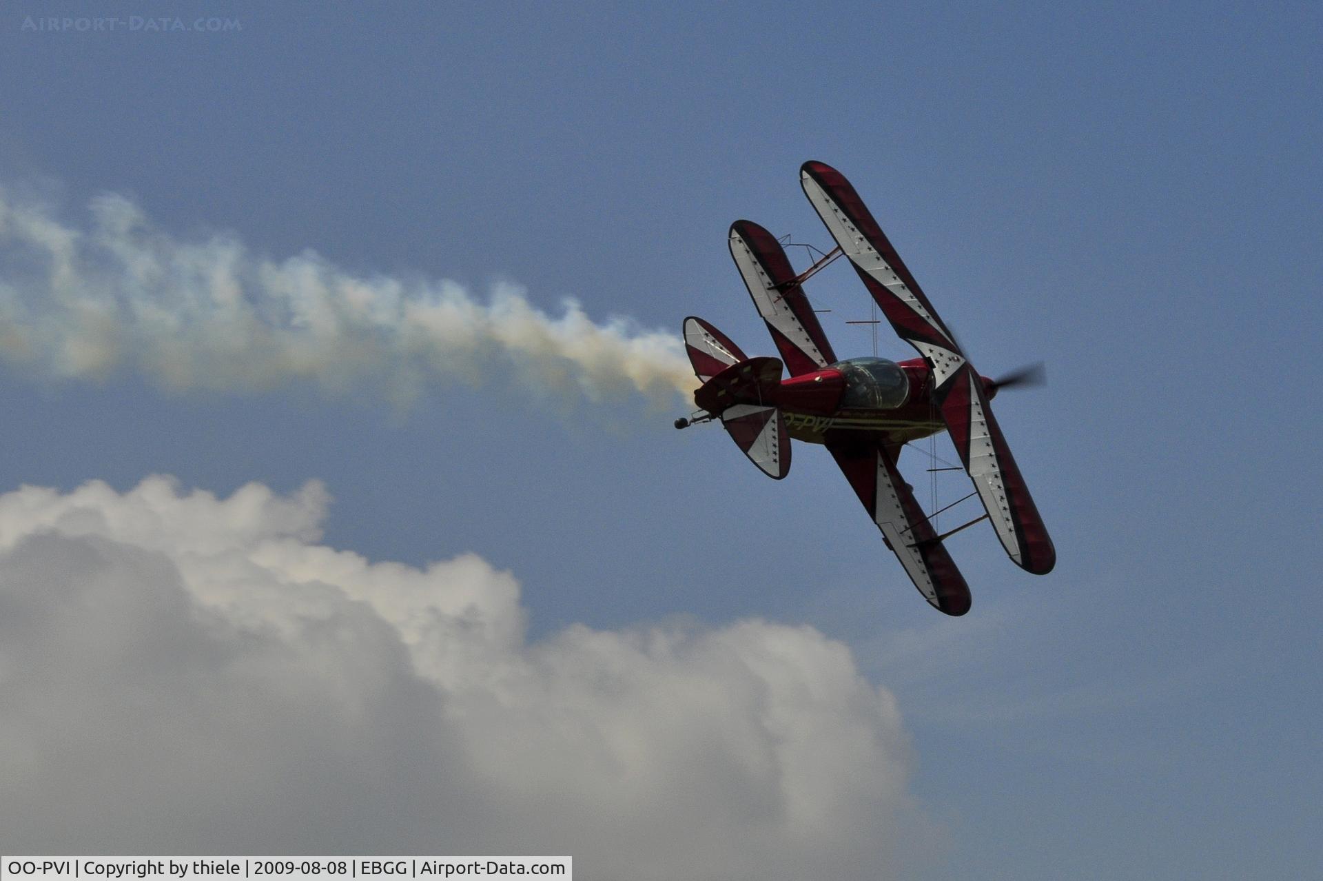 OO-PVI, 1988 Pitts S-2B Special C/N 5144, Opendeur VZP 2009