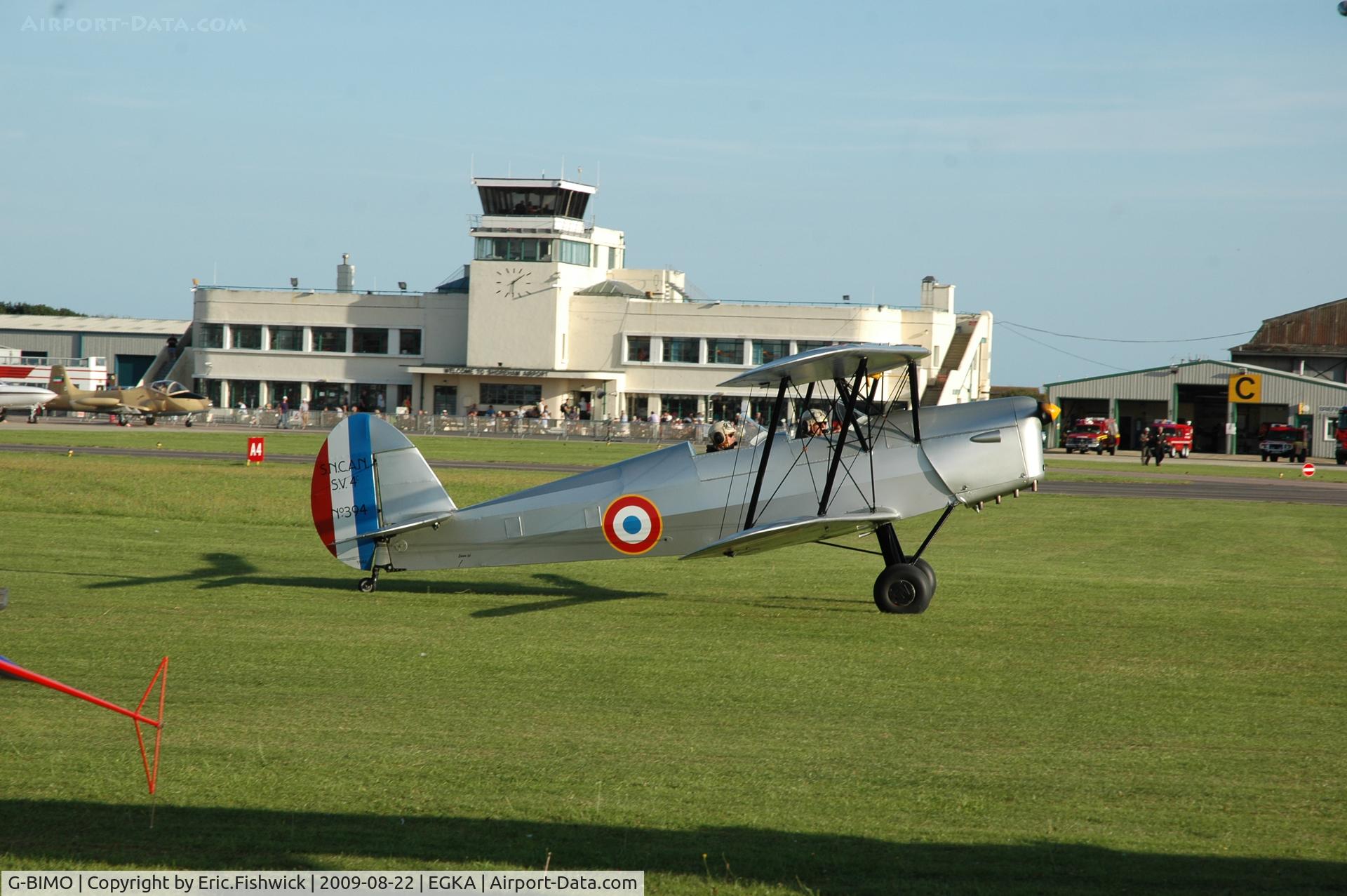 G-BIMO, 1946 Stampe-Vertongen SV-4C C/N 394, G-BIMO