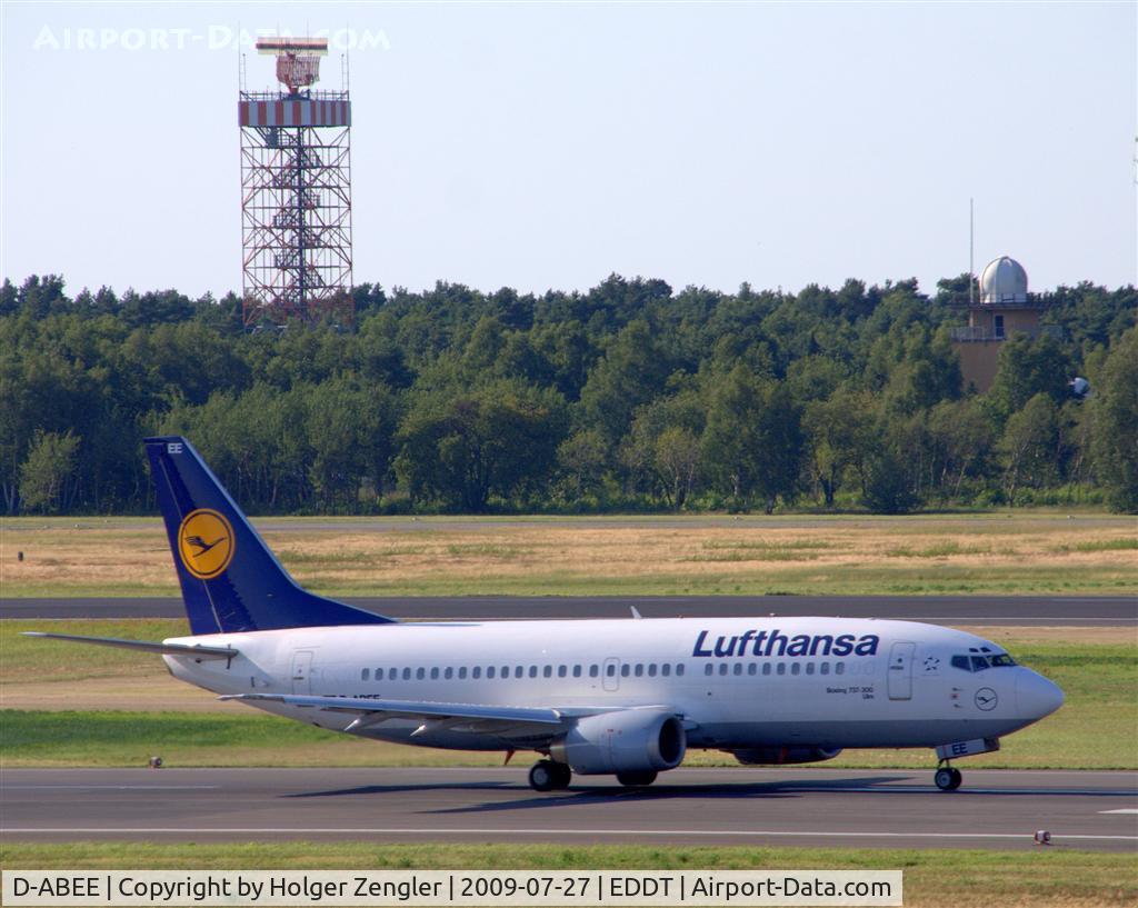 D-ABEE, 1991 Boeing 737-330 C/N 25216, With full throttle to a new destination
