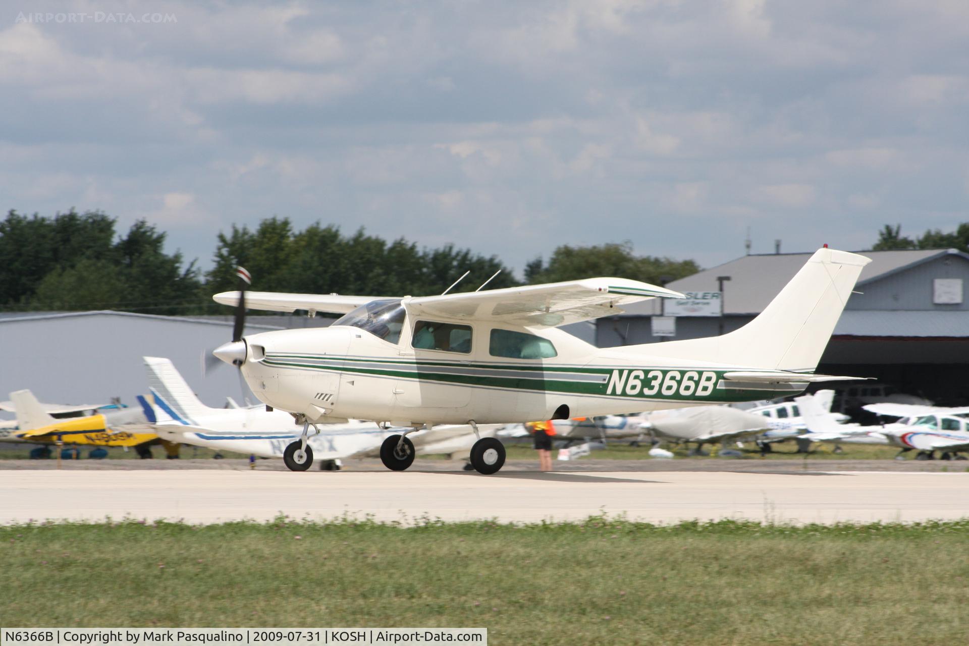 N6366B, 1978 Cessna T210M Turbo Centurion C/N 21062751, Cessna T210M