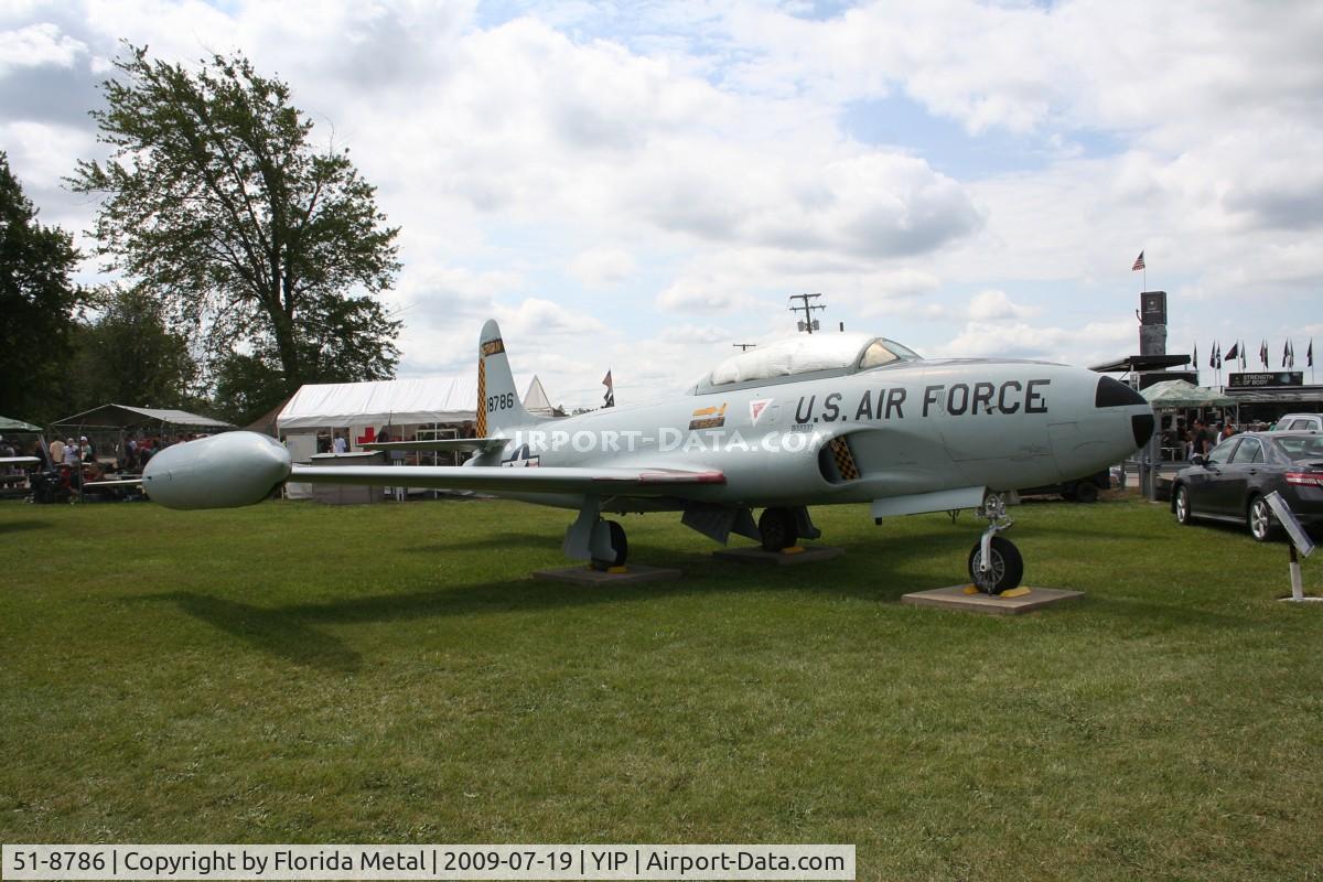 51-8786, 1951 Lockheed T-33A Shooting Star C/N 580-6570, T-33A