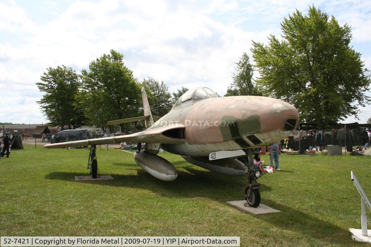 52-7421, 1955 Republic RF-84F Thunderflash C/N 52-7346, RF-84F Thunderflash
