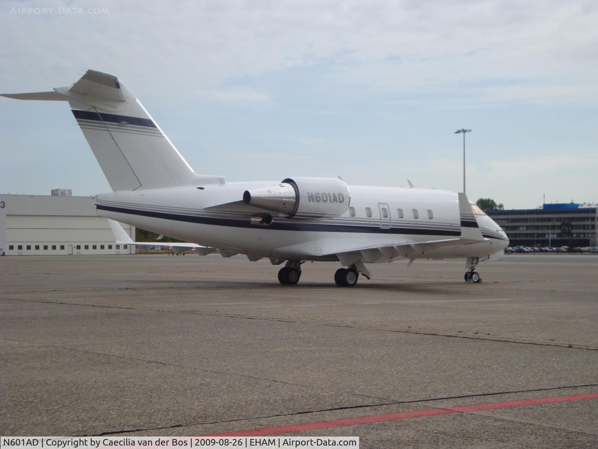 N601AD, 1995 Canadair Challenger 601-3R (CL-600-2B16) C/N 5186, Cameron-Henkid Corp.