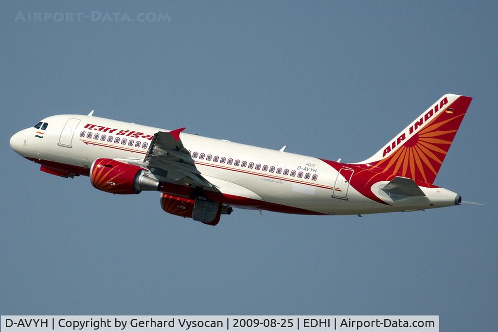 D-AVYH, 2009 Airbus A319-112 C/N 4020, Air India