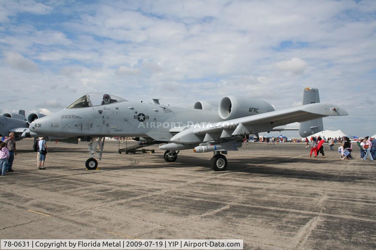 78-0631, 1978 Fairchild Republic A-10C Thunderbolt II C/N A10-0251, A-10 Wart Hog