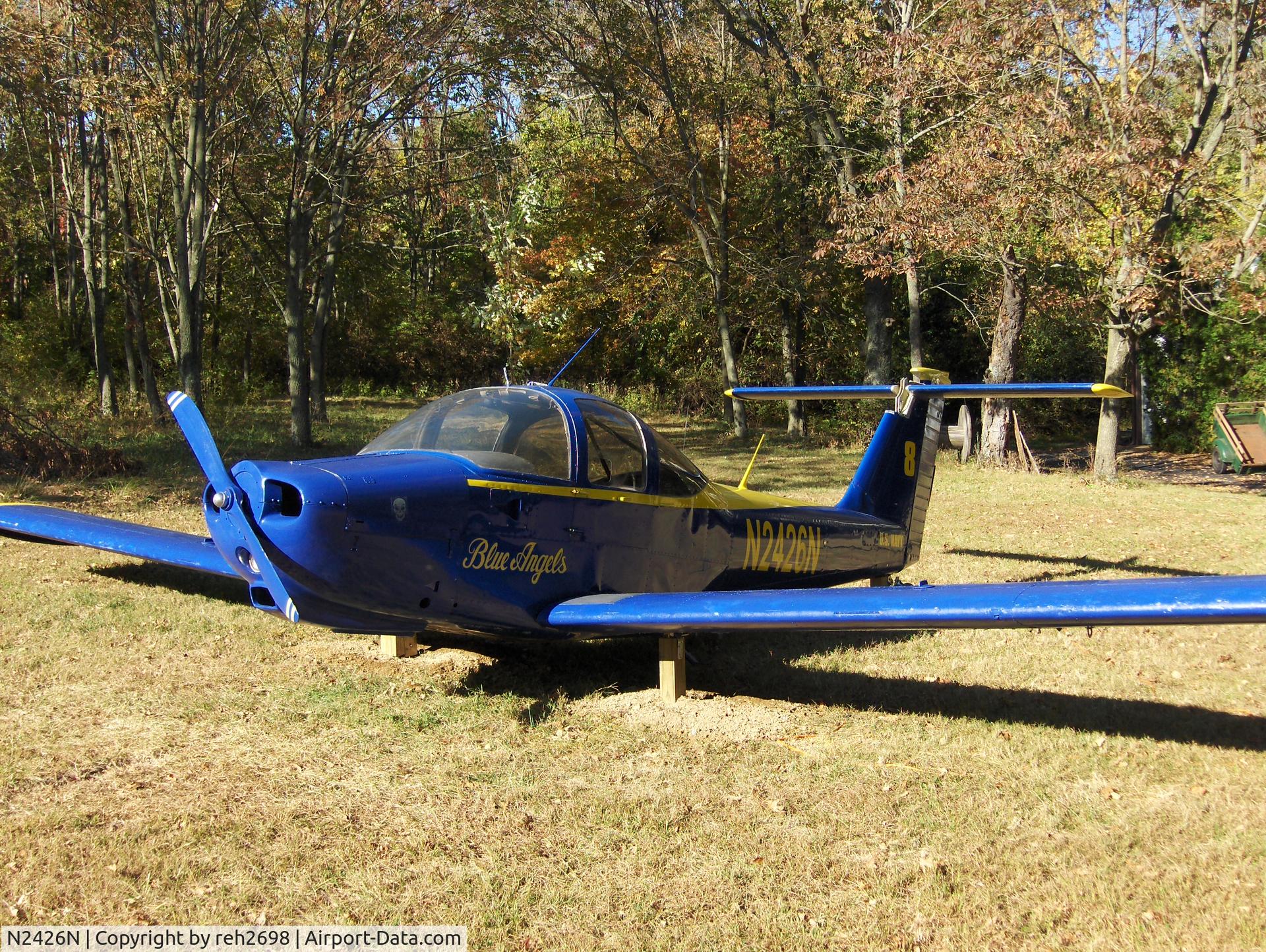 N2426N, 1979 Piper PA-38-112 Tomahawk C/N 38-79A0837, N2426N resting as yard art in Ross, Ohio