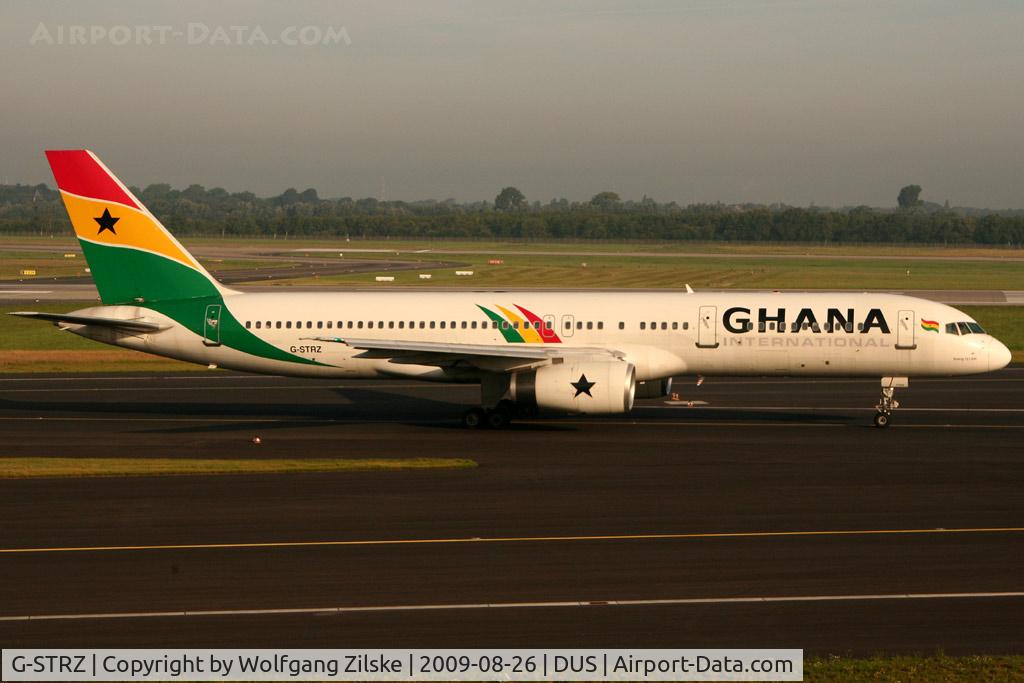G-STRZ, 1997 Boeing 757-258 C/N 27622, visitor