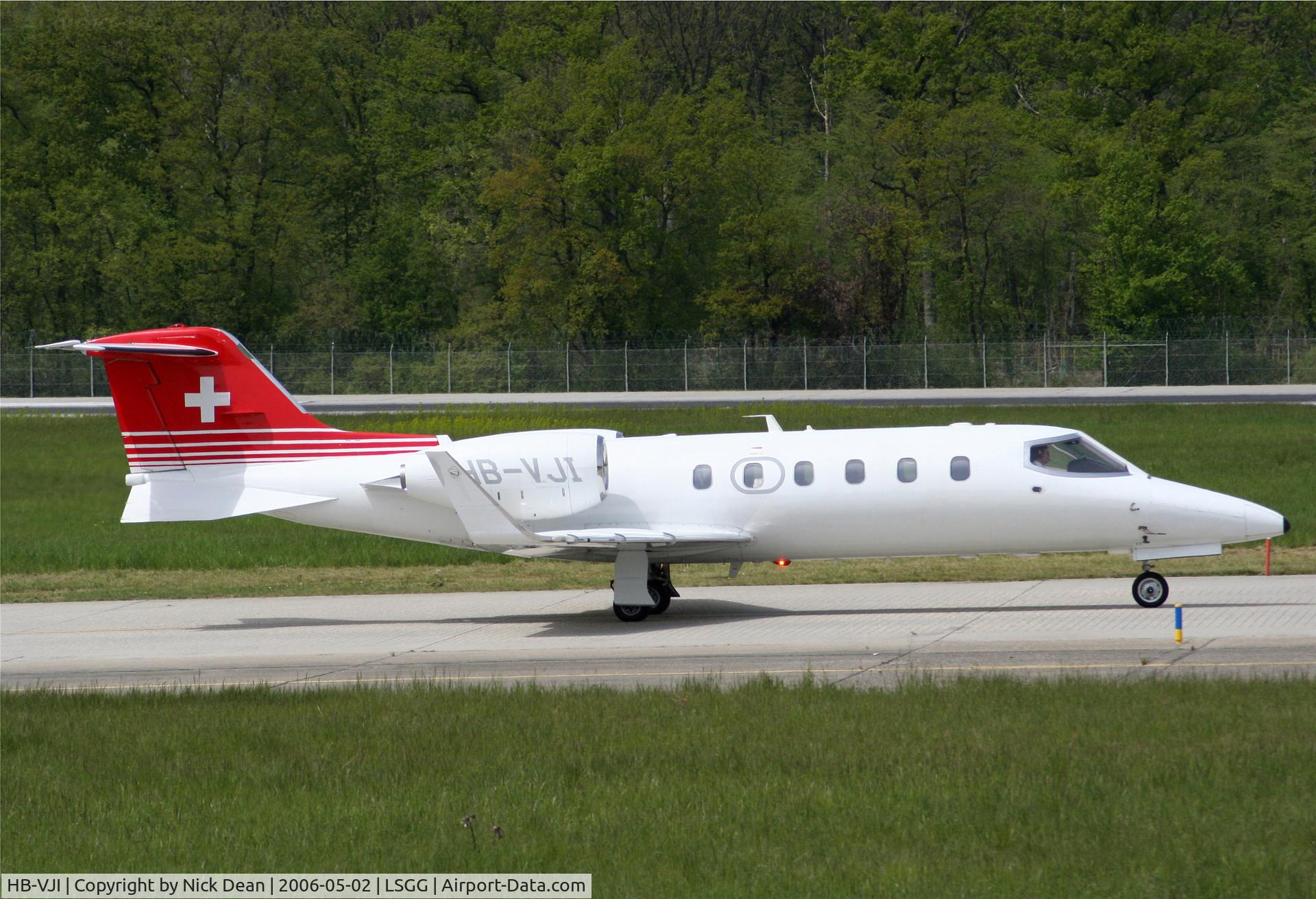 HB-VJI, Learjet 31A C/N 31-011, LSGG