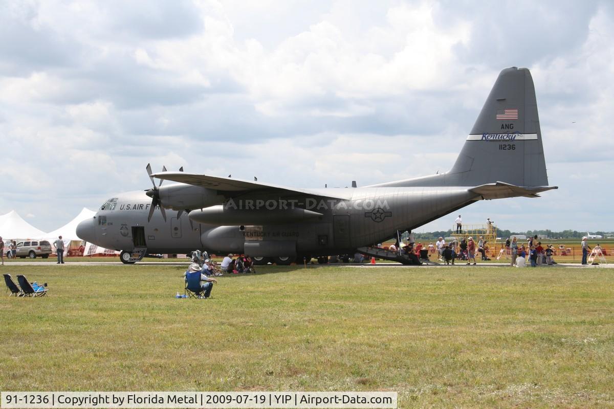 91-1236, 1991 Lockheed C-130H Hercules C/N 382-5286, C-130