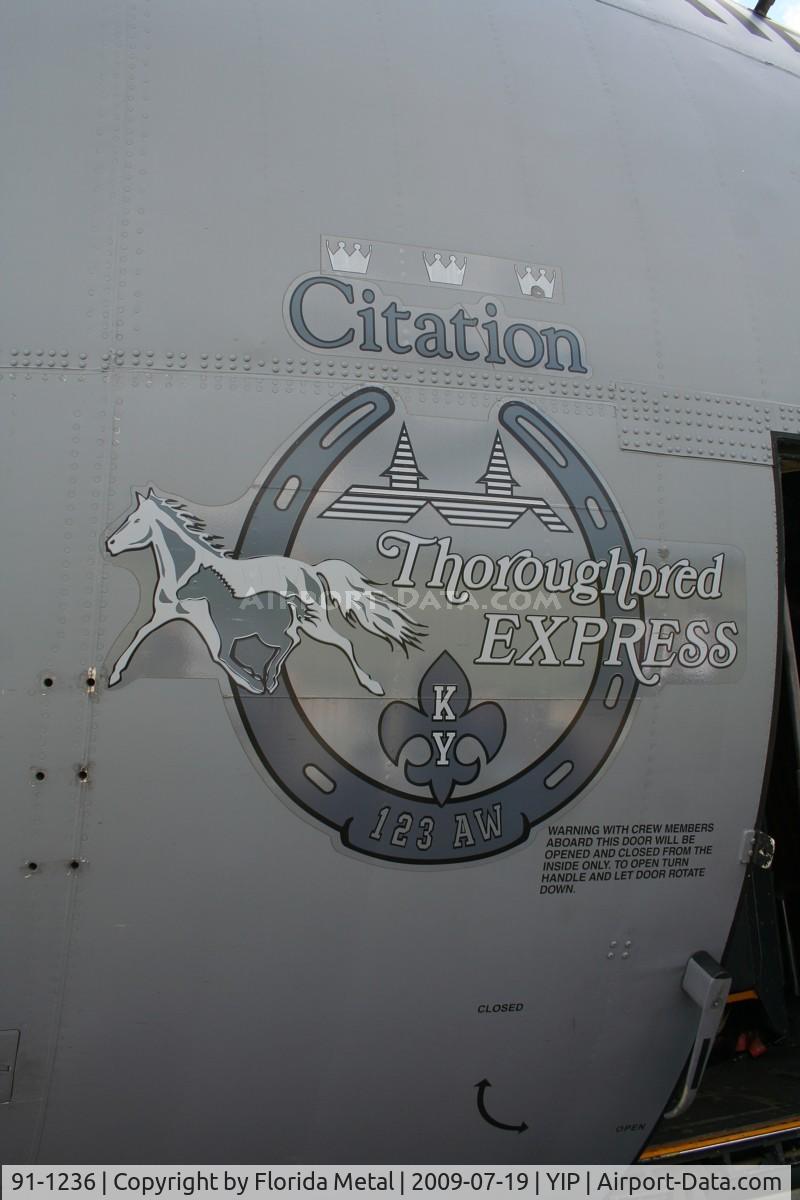 91-1236, 1991 Lockheed C-130H Hercules C/N 382-5286, C-130H