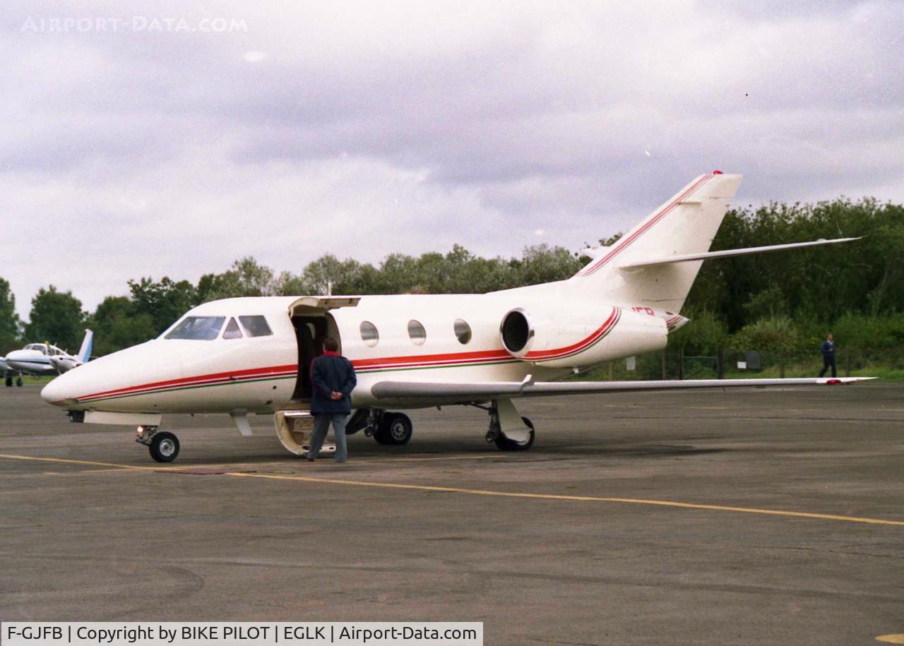 F-GJFB, 1980 Dassault Falcon 10 C/N 166, SEPTEMBER 1992