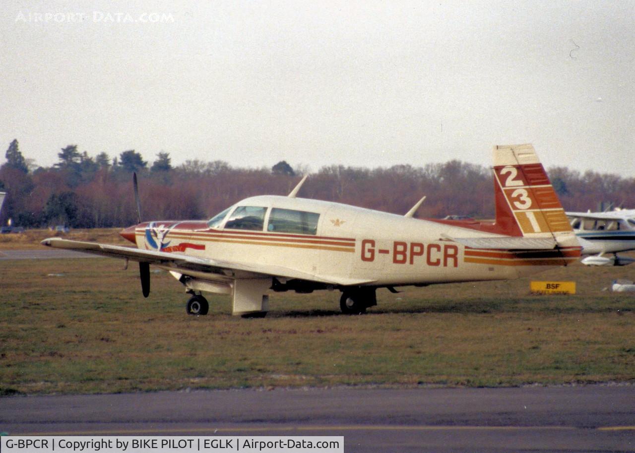 G-BPCR, 1981 Mooney M20K C/N 25-0532, 1992
