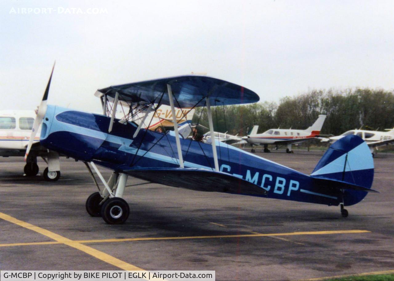 G-MCBP, 1949 Stampe-Vertongen SV-4C C/N 1096, PHOTO 1992 A/C DESTROYED NOVEMBER 1993