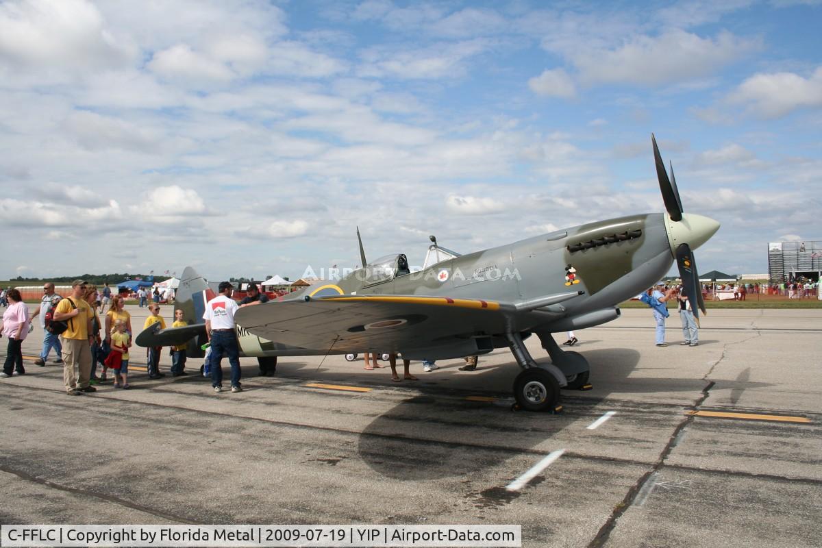 C-FFLC, Supermarine 361 Spitfire LF.IXc C/N CBAF.IX.1875, Spitfire MK XI
