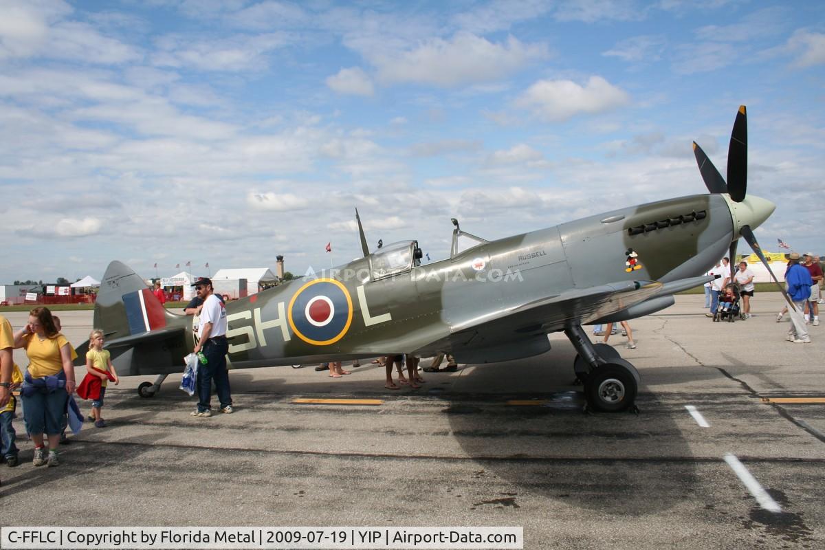 C-FFLC, Supermarine 361 Spitfire LF.IXc C/N CBAF.IX.1875, Spitfire Mk XI