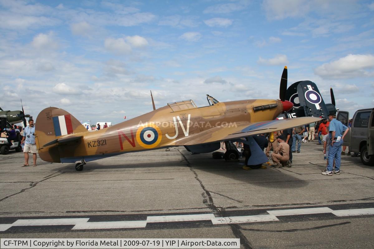CF-TPM, 1943 Hawker Hurricane IV C/N KZ321, Hurricane Mk IV