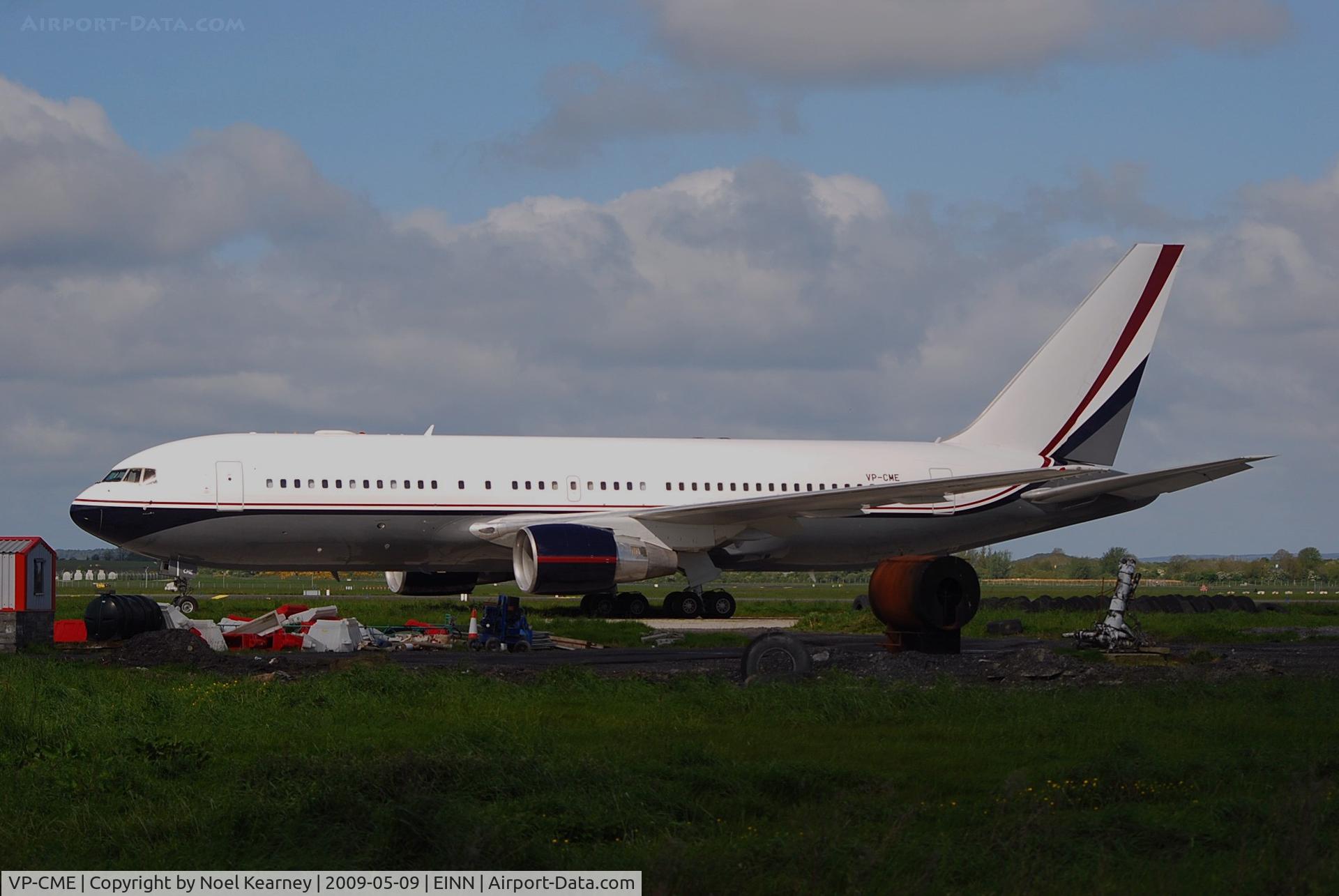 VP-CME, 1982 Boeing 767-231 C/N 22567, Parked awaiting maintenance.