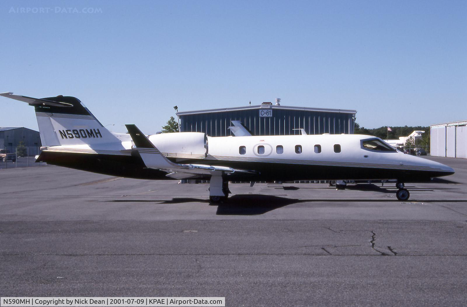N590MH, 1992 Learjet 31A C/N 31A-058, KPAE