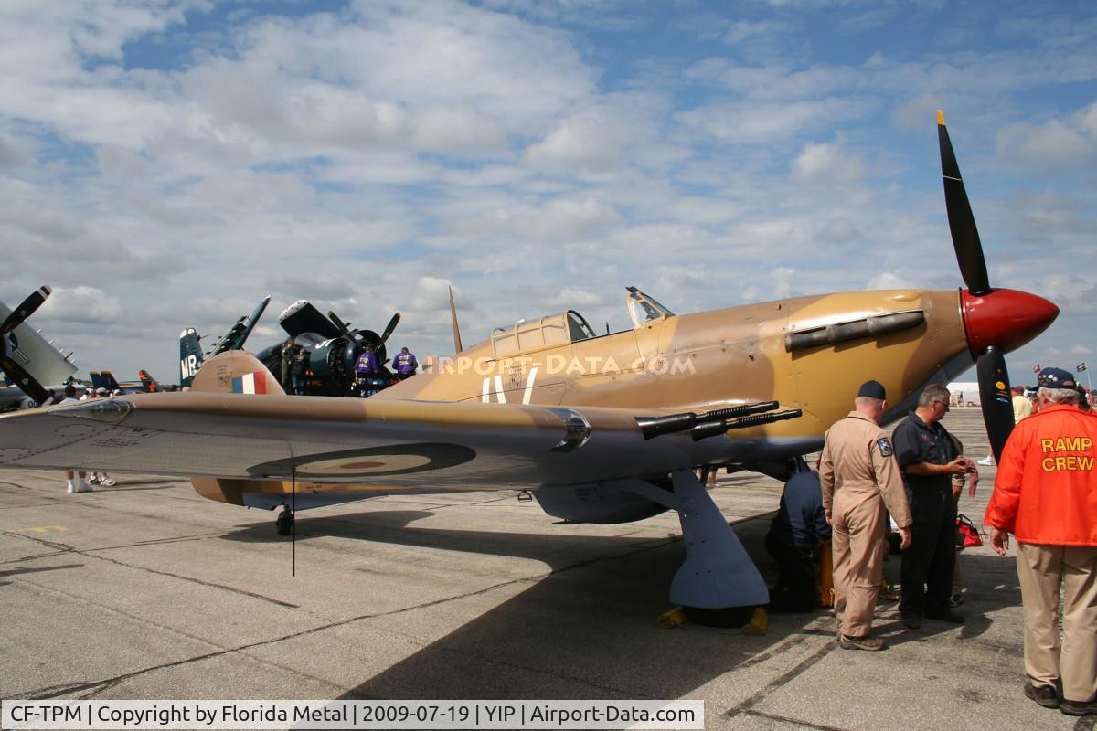 CF-TPM, 1943 Hawker Hurricane IV C/N KZ321, hurricane Mk IV