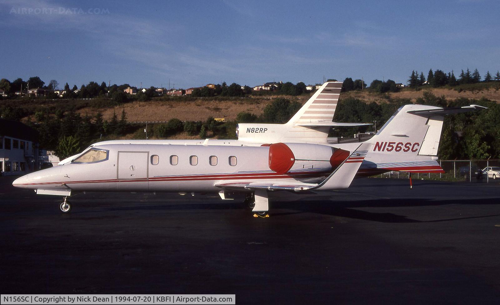 N156SC, 1992 Learjet Inc 31A C/N 060, KBFI