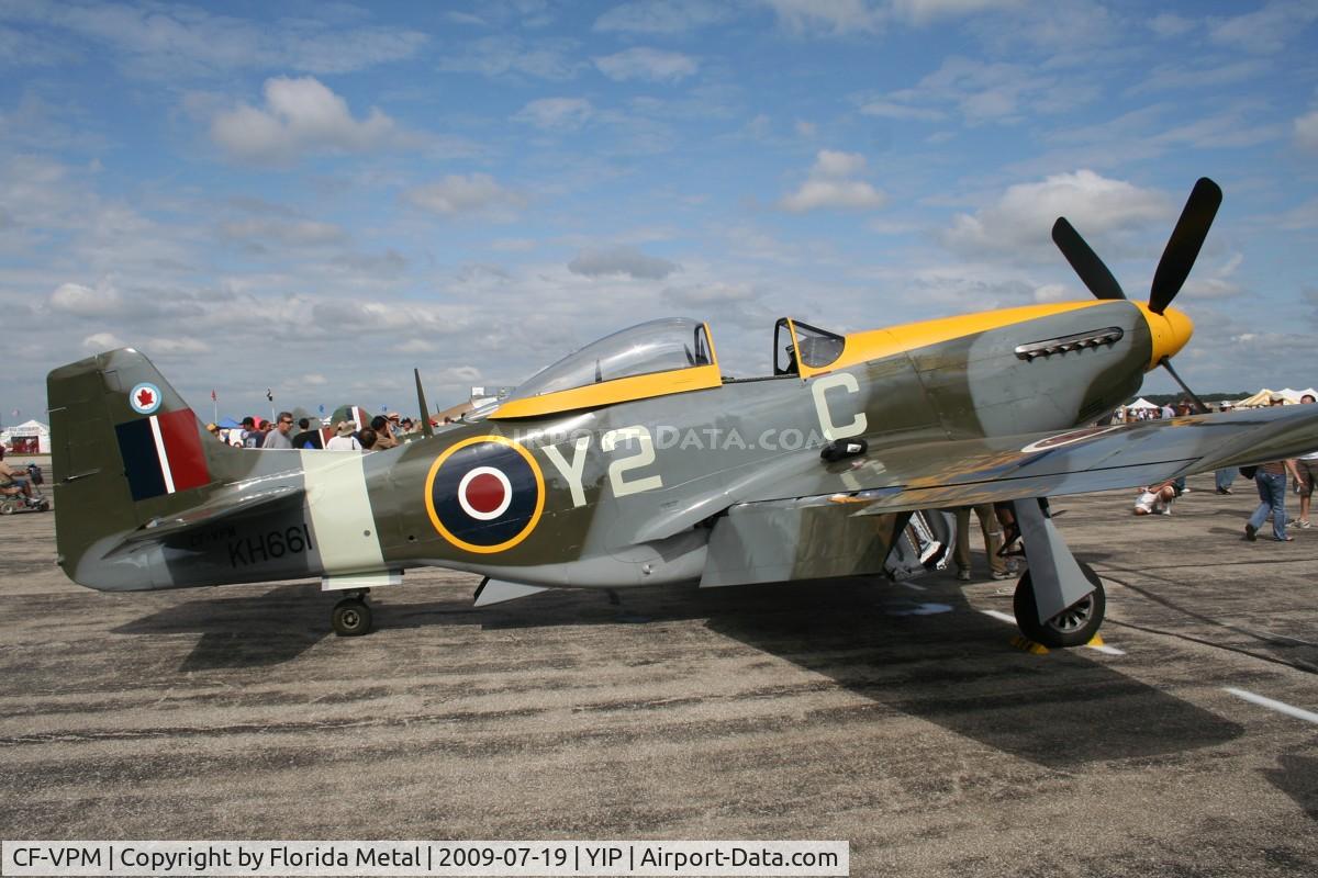 CF-VPM, 1944 North American P-51D Mustang C/N 122-39922, P-51D