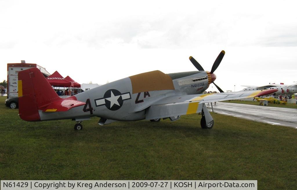 N61429, 1942 North American P-51C Mustang C/N 103-26199, EAA Airventure 2009