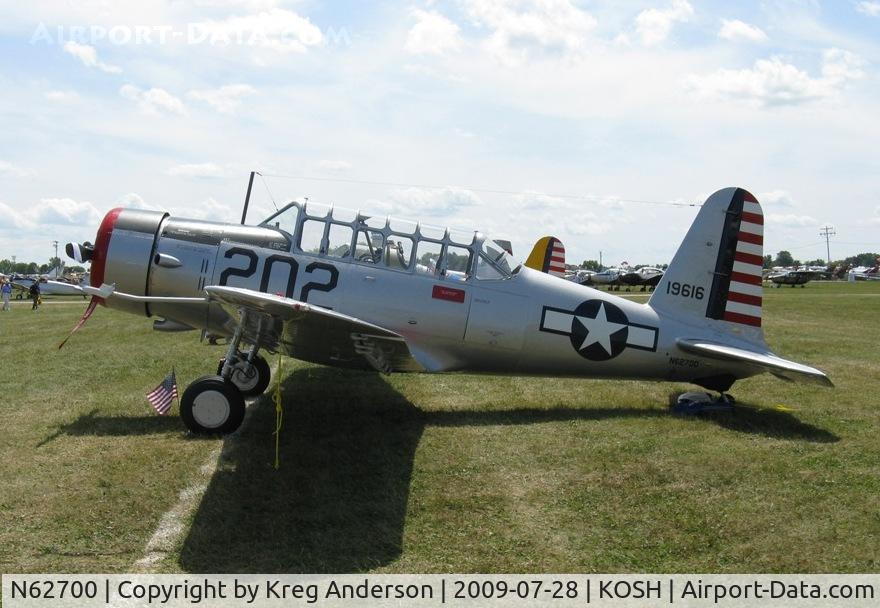N62700, 1941 Convair BT-13A Valiant C/N 1850, EAA Airventure 2009