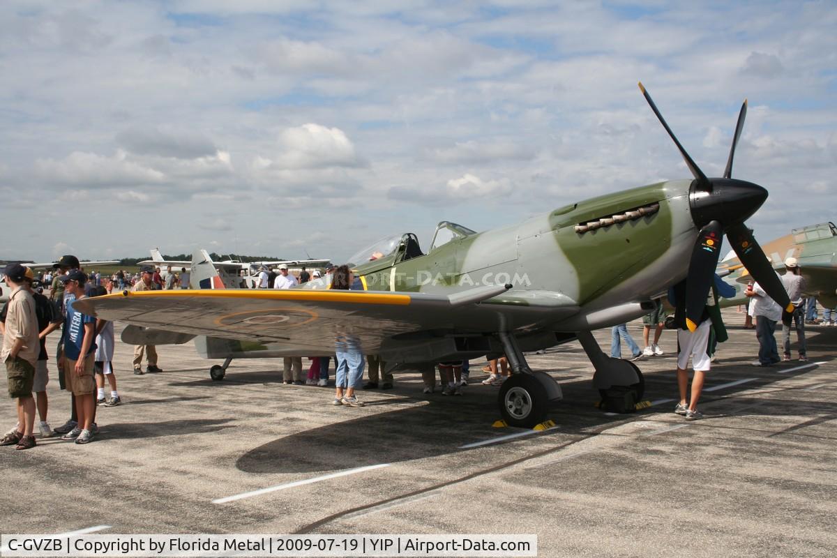 C-GVZB, 1945 Supermarine 361 Spitfire LF.XVIe C/N CBAF.IX.4756, Spitfire Mk XVI