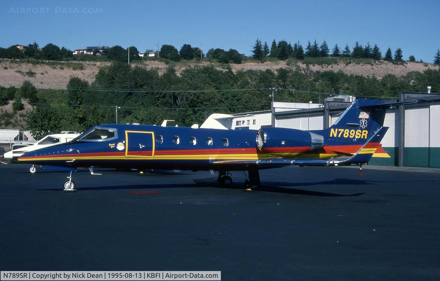 N789SR, 1993 Learjet Inc 31A C/N 083, KBFI