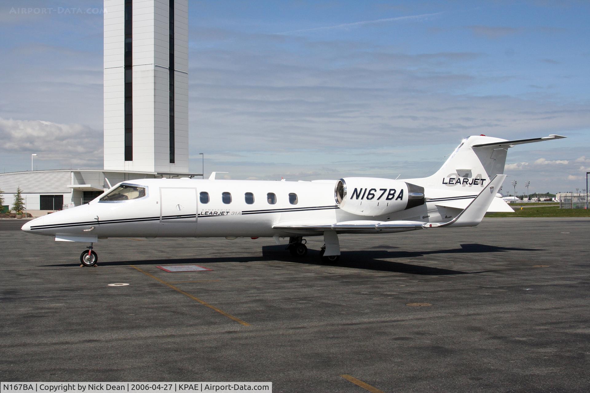 N167BA, 1993 Learjet 31A C/N 31A-087, KPAE