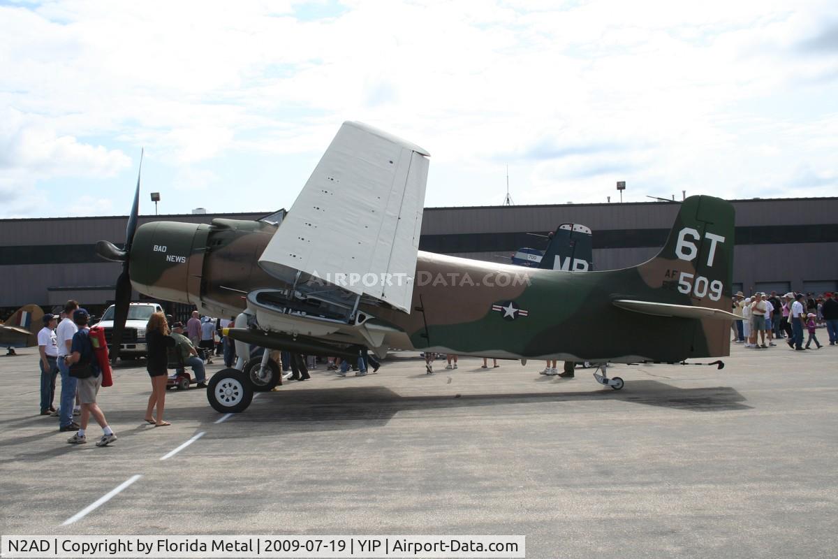 N2AD, 1947 Douglas AD-1 Skyraider C/N 09257/2085, AD-1 Skyraider
