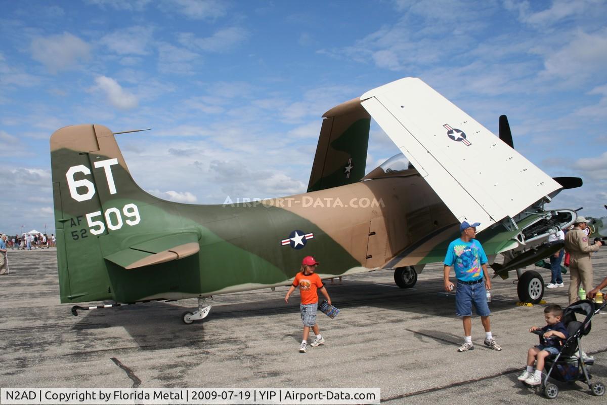 N2AD, 1947 Douglas AD-1 Skyraider C/N 09257/2085, AD-1 Skyraider