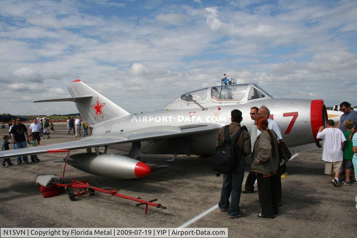 N15VN, 1954 PZL-Mielec SBLim-2M (MiG-15UTI) C/N 1A10017, Mig 15