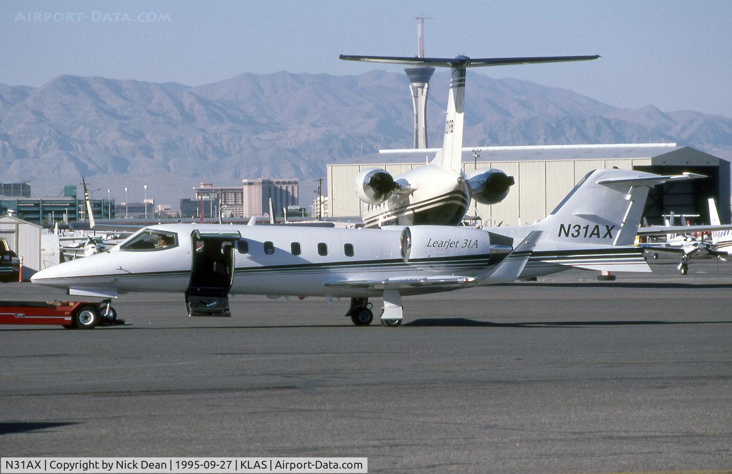 N31AX, 1994 Learjet 31A C/N 31A-094, KLAS