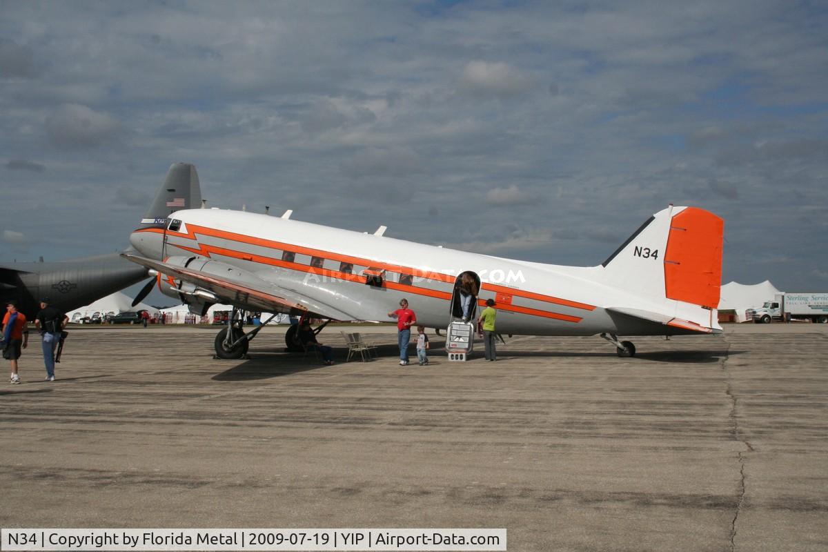 N34, 1945 Douglas R4D-7 C/N 33359, FAA DC-3