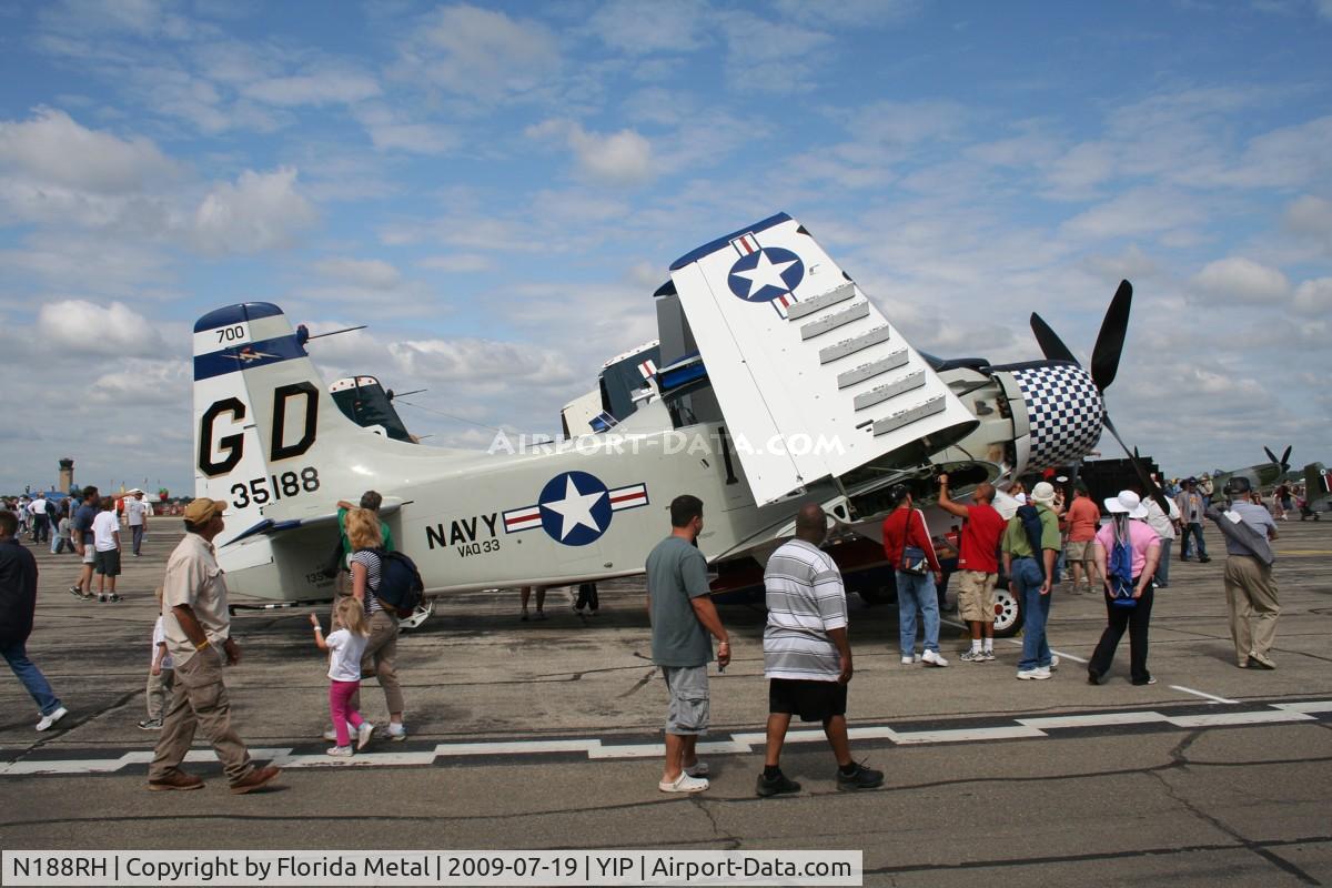 N188RH, 1955 Douglas EA-1E Skyraider C/N 10265 (135188), EA-1 Skyraider