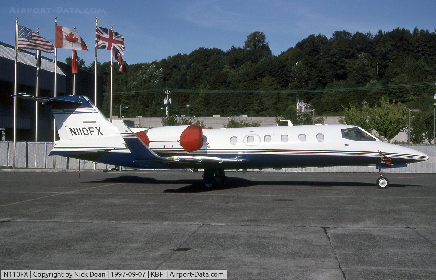 N110FX, 1995 Learjet 31A C/N 31A-108, KBFI