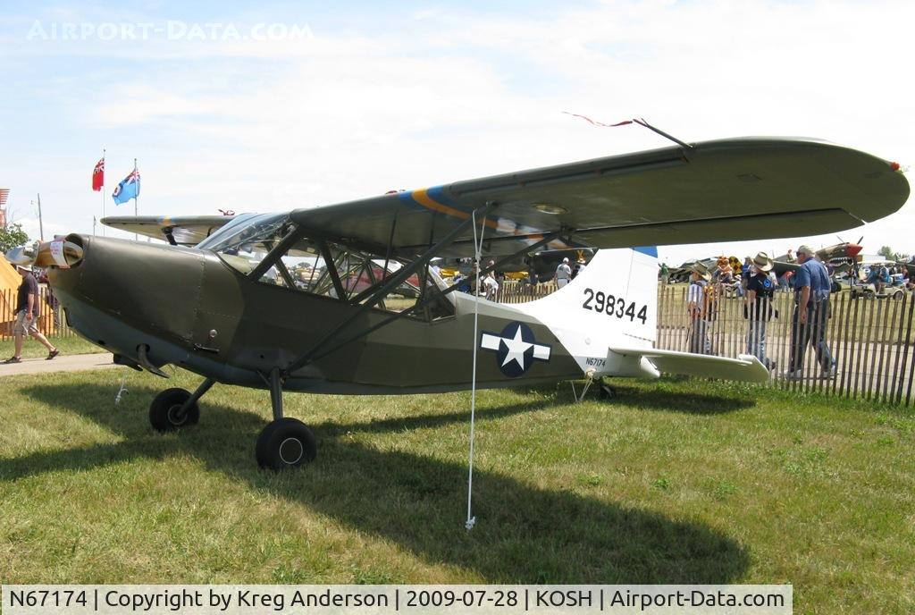 N67174, 1943 Stinson L-5 Sentinel C/N 76-397, EAA Airventure 2009