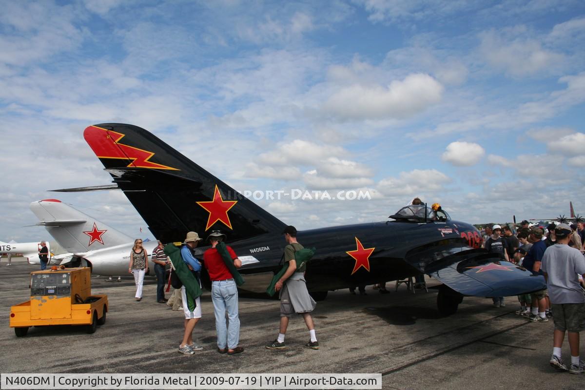 N406DM, 1957 Mikoyan-Gurevich MiG-17T C/N 0613, Mig 17